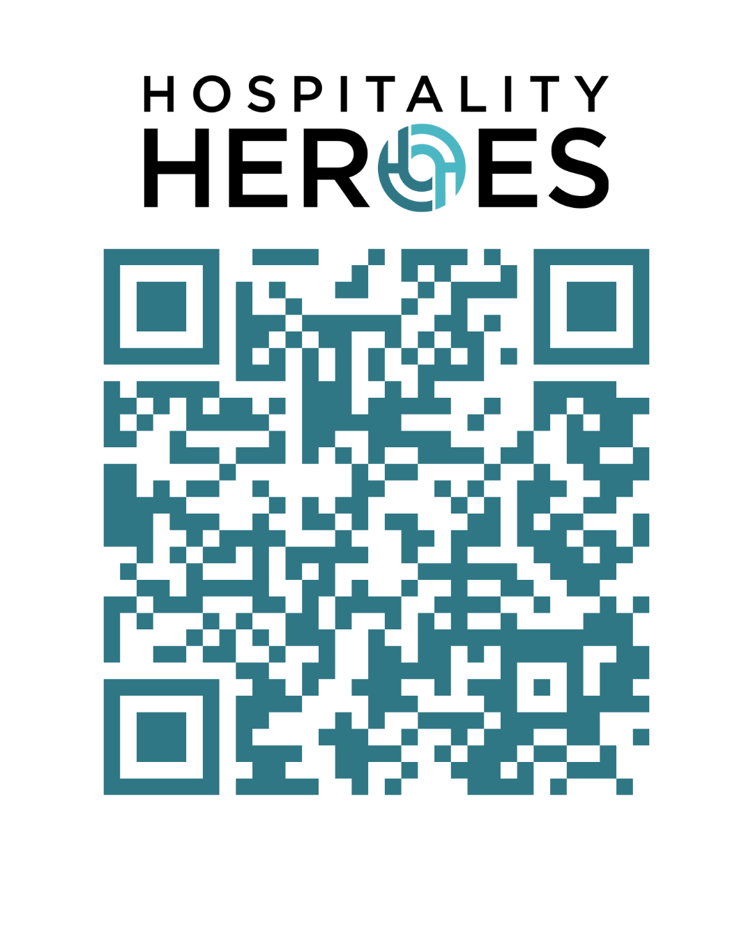 QR Code for Hospitality Volunteer URL